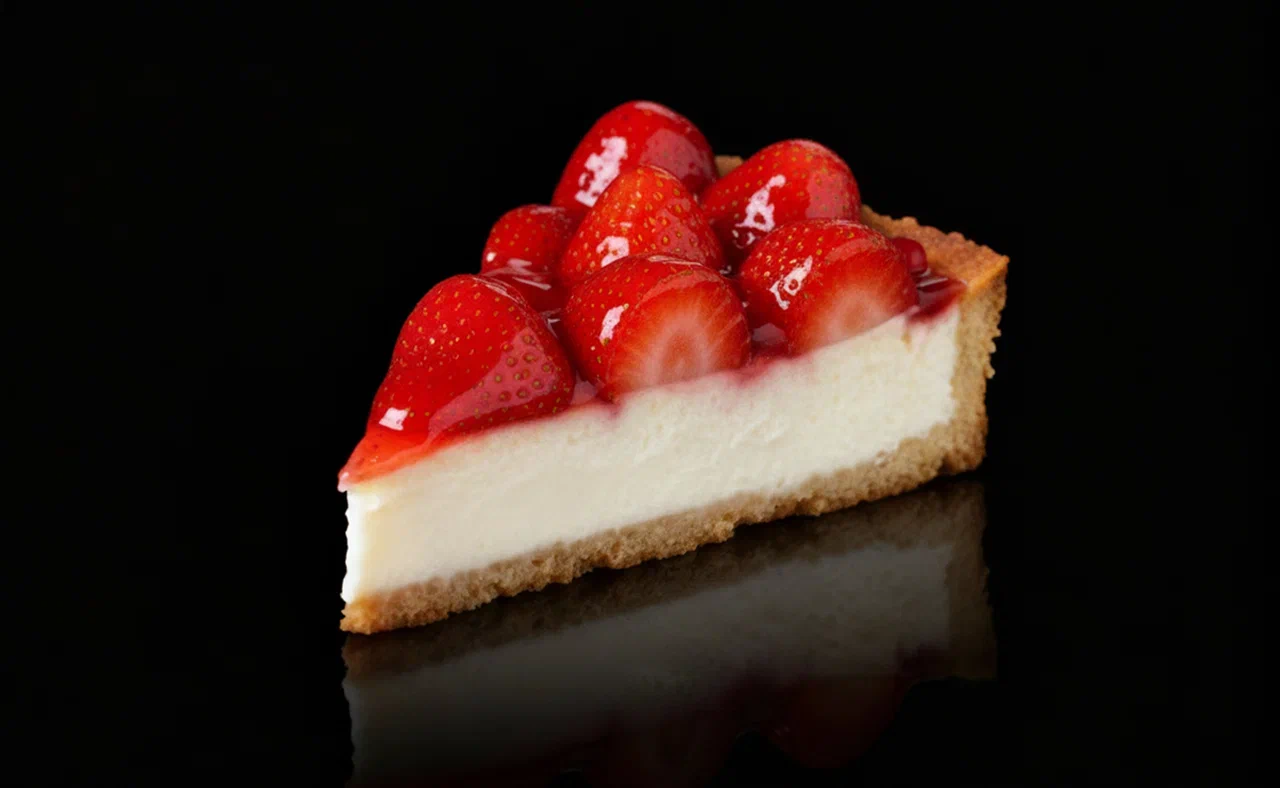 Чизкейк клубничный